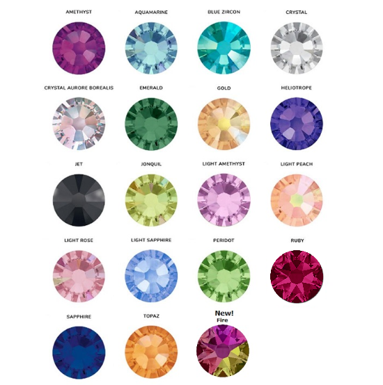 5x Tooth Gem Stones Top Quality Crystal Rhinestone Gems Glue