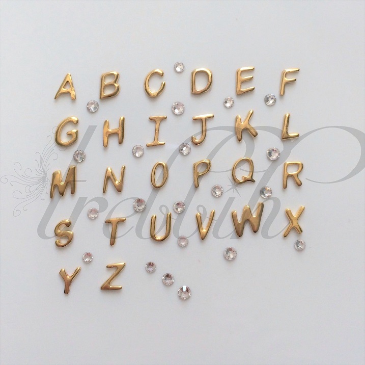 Gold Alphabet