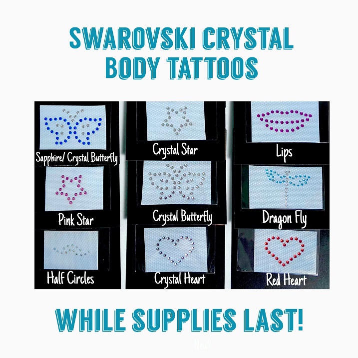 Swarovski Crystal Body Tattoos – Swarovski Tooth Crystals & Tooth Jewelry